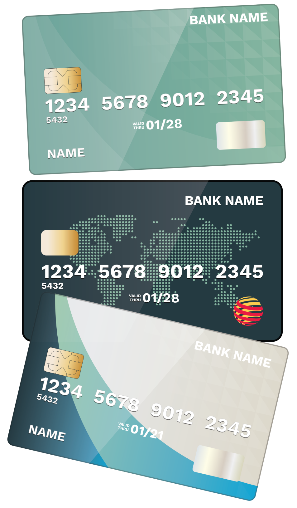 Three Credit Cards 1 (1) Three Credit Cards 1 (1)